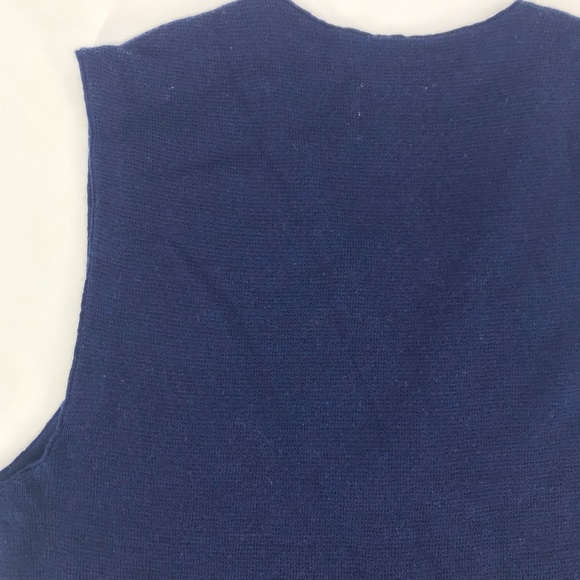 Jermyn & Bond merino wool blend vest men's size medium - Picture 3 of 11